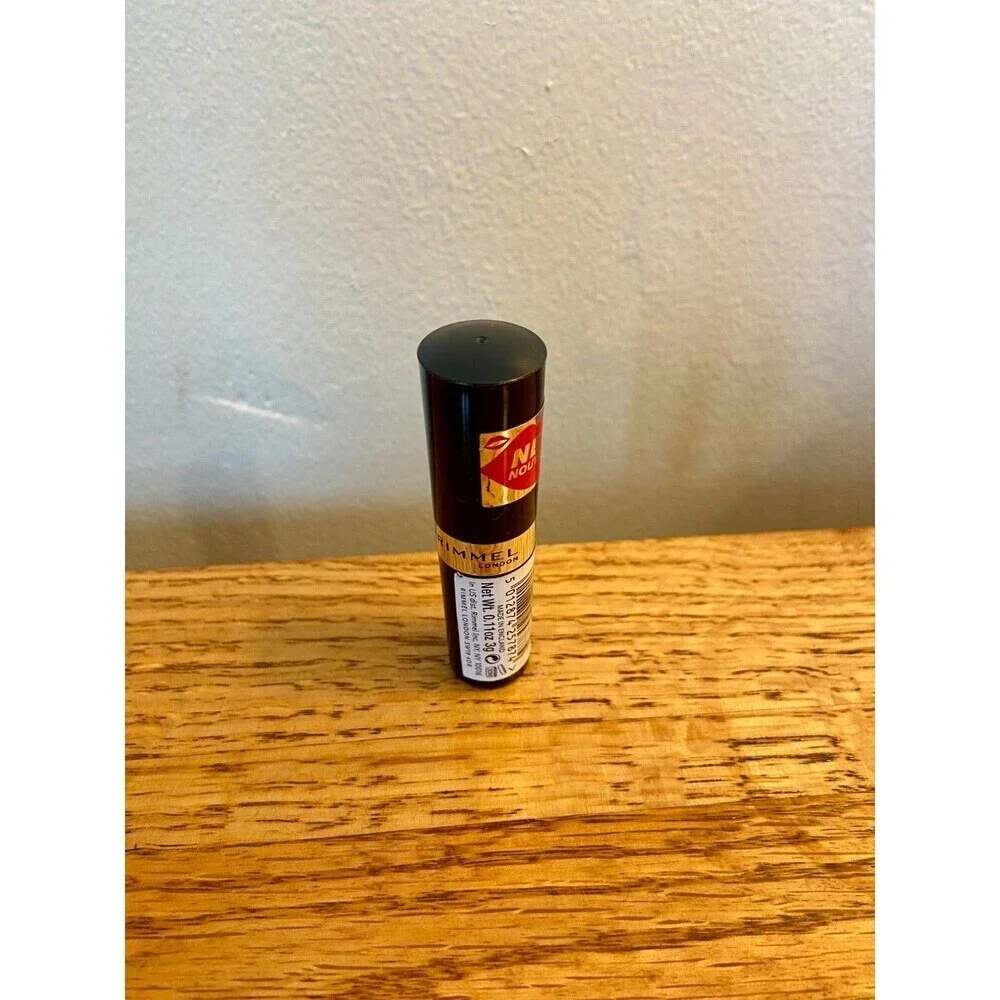RIMMEL COOL SHINE Lipstick 052 COOL unsealed DISCONTINUED VINTAGE flaw nwob